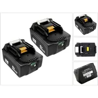 SWAREY 2x Batterie Für Makita 6Ah BL1820 BL1840 BL1830 BL1850 BL1850B BL1860 B1860B
