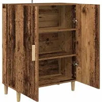 vidaXL Credenza in legno vecchio 70 x 34 x 90 cm Materiale a base di legno