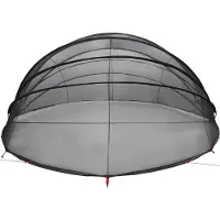 vidaXL Copertura per piscina 592 x 590 x 275 cm in poliestere 185T con rivestimento in PU