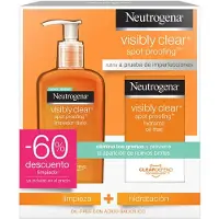 Neutrogena Visibly Clear Daily Wash 200ml Set 2 pezzi — Detergente viso