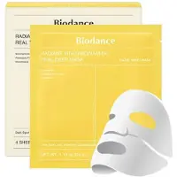 BIODANCE Maschera Per La Pelle Radiant Vita Niacinamide Real Deep Mask 4 Pezzi — Maschera Viso