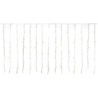 Salcar 6 x 1 m 300 LED luci fiabesche pioggia di ghiaccio Tenda luminosa natalizia 9 modalità di illuminazione e funzione memoria