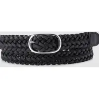 Levi's Charlie Braid Belt Black Taglia: 65 | Cinture Outlet | Donna | Nero