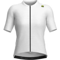 ALÉ Women's R-EV1 Sprinter 2.0 S/S Jersey Maglietta da ciclismo Donna (XL, bianco/grigio)