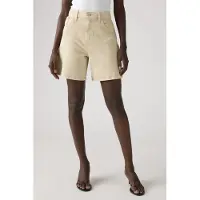 Levi's High Baggy Lightweight Shorts Beige Taglia: W24 | Pantaloncini Outlet | Donna | Marrone