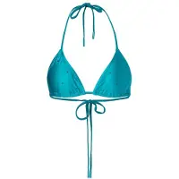 Goldbergh Women's Velora Parte superiore bikini Donna (S, turchese/bianco)
