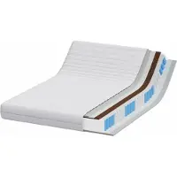 vidaXL Materassi, 140 x 190 cm, colore bianco