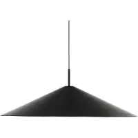 New Works Lampada LED a sospensione Brolly, Ø 90 cm, nero, alluminio