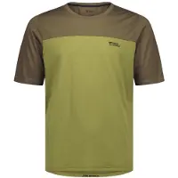 Mons Royale Diversion Merino Bike Jersey S/S Maglietta da ciclismo Uomo (S, olivia)