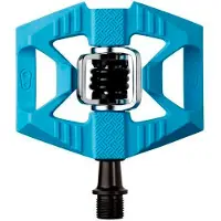 Crankbrothers Double Shot 1 Hybrid-Pedal Pedali a sgancio rapido blu