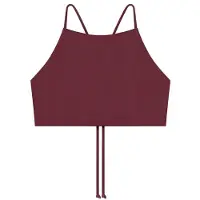 DEDICATED Women's Bikini Top Orust Parte superiore bikini Donna (S, rosso)