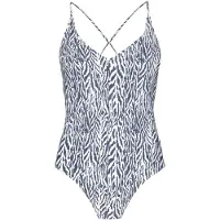 Barts Women's Nerissa Plunge One Piece Costume intero Donna (36, grigio)