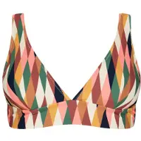 Barts Women's Abanov Longline Parte superiore bikini Donna (44, variopinto)