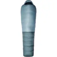 Stoic NijakSt. Pro +2°C Sleeping Bag Sacco a pelo in piuma (Regular, blu/grigio)