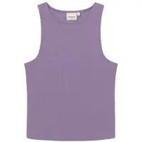 DEDICATED Women's Rib Top Valdermarsvik Top Donna (XS, fuchsia)