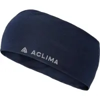 Aclima Lightwool Headband Fascia sportiva per la fronte (M, blu)