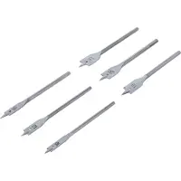 Bgs Set di punte per frese piatte | 10 - 25 mm | 6 pezzi.