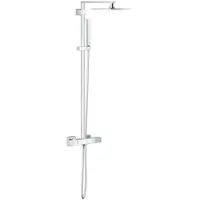 GROHE Système de douche Euphoria Cube avec pomme de douche métallique Allure 230, 26087000, 26087000