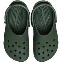 Crocs Kid's Classic Clog T Sandali Bambini (22-23, olivia/verde)
