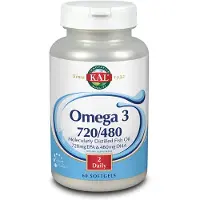 Kal Capsule Omega 3 720 480 Essential Fatty Acid 60 Unità