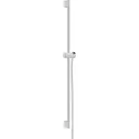 Hansgrohe Unica Barre de douche Pulsify S, 90 cm, avec support de pomme de douche Push et flexible de douche, 24401700, 24401700