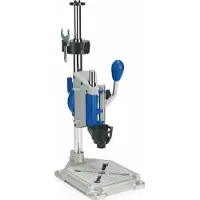 Dremel 220 Supporto per trapano, verticale, acciaio, regolabile con incrementi di 15 gradi