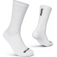 Gripgrab PACR High Cut Socks Calze da ciclismo (38-41, bianco)