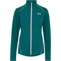 Kari Traa Women's Kari Full Zip Fleece Felpa Donna (S, turchese)