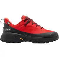 Columbia - Scarpe escursionismo impermeabili in giornata - Tellurix Titanium Outdry Super Sonic Black per Uomo - Taglia 42 - rosso