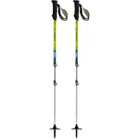 TSL Outdoor - Bastoncini da escursionismo in alluminio - Tour Alu Comp 3 Light Twt in Alluminio - Verde