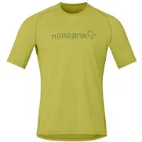 Norrøna Fjørå Equaliser Lightweight T-Shirt Maglia funzionale Uomo (S, giallo)