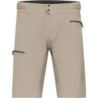 Norrøna Fjørå Flex1 Light Shorts Pantaloni da ciclismo Uomo (S, grigio/beige)