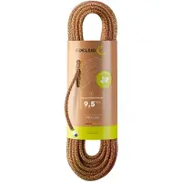 Edelrid - Corda singola da arrampicata - Eagle Lite Protect Eco Dry 9,5Mm Neon Pink-Neon Green in Pelle - Taglia 60 m - Arancione