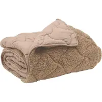 vidaXL , coperta invernale, 155 x 220 cm, color taupe, traspirante