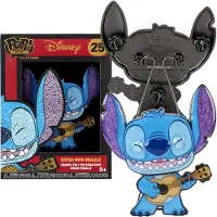 Funko POP! Spilla Con Figura Di Ukulele Lilo &amp; Stitch Stitch