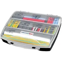 Hellermanntyton Set di tubi termorestringenti , 380-03005, kit di restringimento 3:1 321 Basic Mix