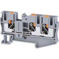 Phoenix Contact , morsetto passacavo PT 6-TWIN con connessione a molla "Push-In", tensione nominale 1000V, corrente di breve durata 0,72kA - confezione da 1 pezzo