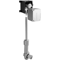 Schell UP Valvola di risciacquo WC COMPACT II Pre-arresto, 3/4 pollici AG