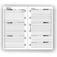Bind 260226 Calendario settimanale di ricambio - A6, 1 settimana / 2 pagine