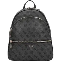 GUESS zaino grande da donna con stampa logo 4g all over coal logo