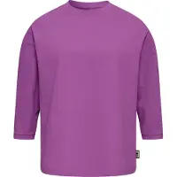 Jack Wolfskin Women's Travel 3/4 T-Shirt Maglia a manica lunga Donna (XS, lilla)