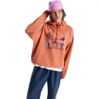 Roxy Women's Lineup Oversized Hoodie Felpa con cappuccio Donna (XS, arancione)
