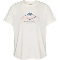 Asics Women's Fujitrail Logo S/S Top Maglia da corsa Donna (L, grigio)