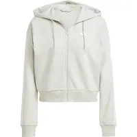 Adidas Giacca di felpa sportiva 'Essentials' bianco / bianco lana