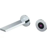 Steinberg Série 260 Mitigeur mural pour lavabo, réglage entièrement électronique du débit et de la température, saillie 205mm, 2601814E, 2601814E