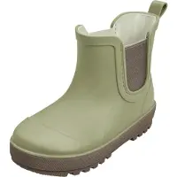 Playshoes Stivale di gomma oliva