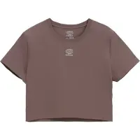 Circle - Crop top da Trail leggero e stretch - Smooth Operator 2.0 Crop-Top W Clay per Donne in Pelle - Taglia L - Marrone