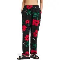 Quiksilver Women's Lomas Woven Pant Hemp Pantaloni tempo libero Donna (M, nero)