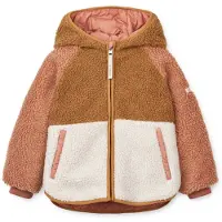 Liewood Kid's Jackson Reversible Jacket Giacca in pile Bambini (80, marrone)