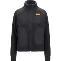 Ajungilak Women's Forfjord ML Jacket Giacca in pile Donna (M, nero/grigio)
